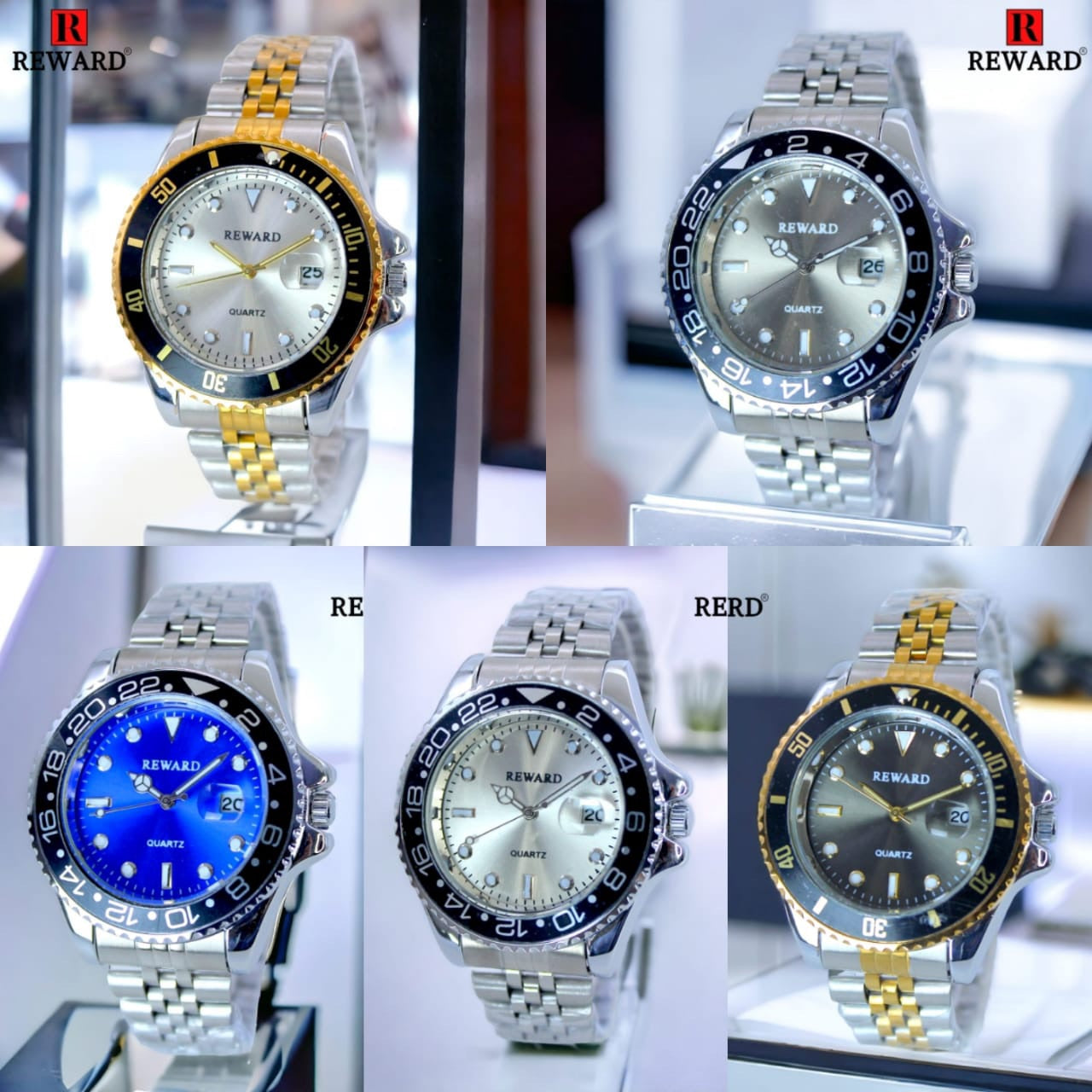 Reward Men's Famous Design Rolex Style Watch