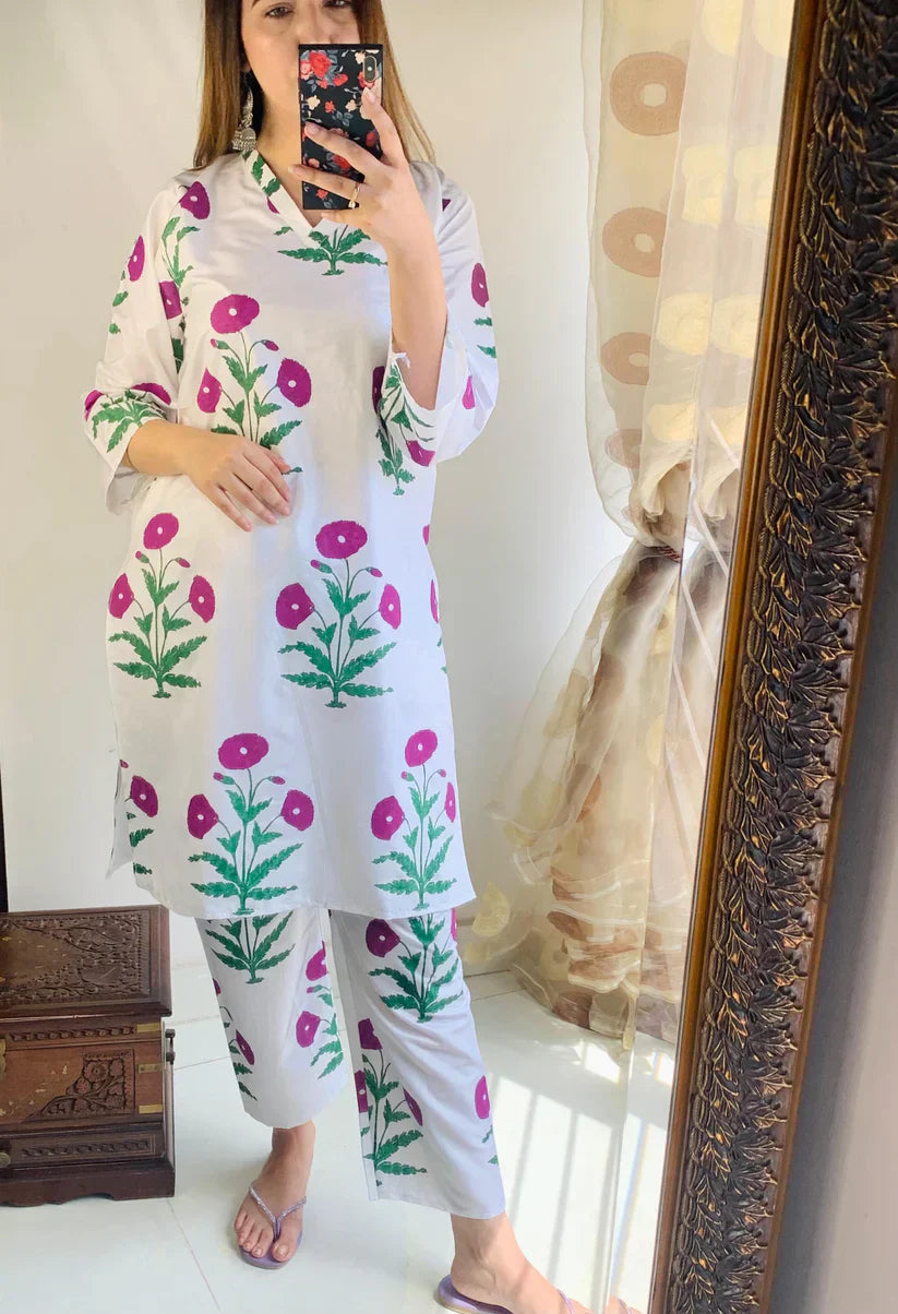 Saphire 2Pcs Stitched Suit