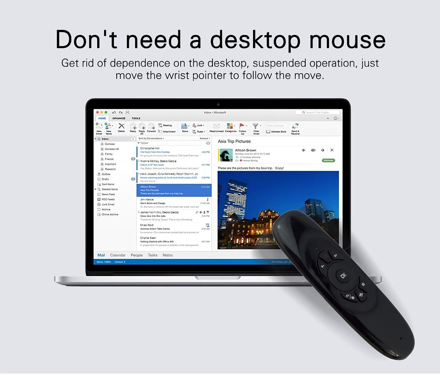 2 in 1 Air Mouse and keyboard Controller (7 Days Money Back Guarantee)