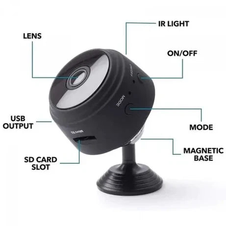 Mini Portable Wireless A9 Security Camera 1080P HD (100% Customer Satisfaction)