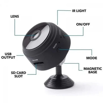 Mini Portable Wireless A9 Security Camera 1080P HD (100% Customer Satisfaction)